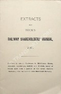 Book cover of Extracts from the Tuck's Railway Shareholders' Manual 1847 by TUCK, Henry